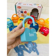 Children Number Simulation Key Lock 100%~Local Seller