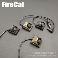 Lampu suluh M600/M300 Laser PEQ Suis Ekor Tetikus Berwayar Antara DC/SF Serasi dengan Rel 20mm