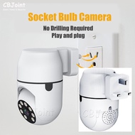 V380 Pro CCTV Wireless CCTV 5MP Socket Bulb CCTV Camera 360 Camera WIFI CCTV Bulb Camera Lampu CCTV 