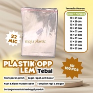 (THICK) OPP Plastic Clear Glue 10x21/11x21/12x21/13x21/14x21/15x21/16x21/17x21/18x21/19x21 PLASTIC B
