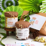 Get Well Soon (GWS) Hampers/ Hampers - Oatmeal Cookies 2 Jars + FREE Greeting Card + Ribbon Get Well
