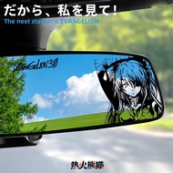 EVA福音汽车倒车镜贴纸车身个创意划痕遮挡装饰防水贴6.10 EVA Gospel Car Rearview Mirror Sticker Creative Scratch Covering Deco