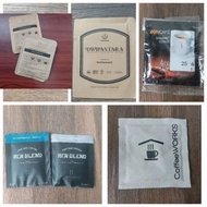 Coffee Javanegra Drip Bag Bon Cafe Thailand Coffee Works Thailand Renaissance Decaffein Cafein/