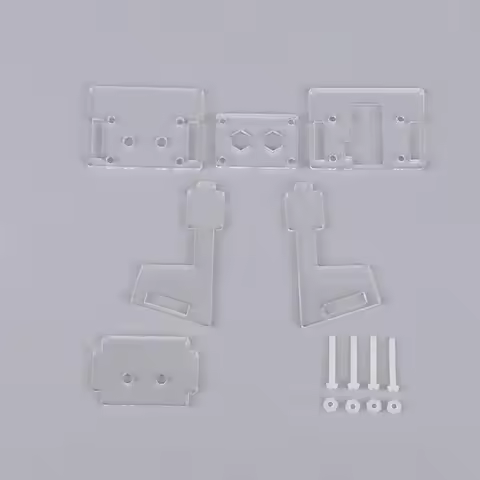 Acrylic Transparent Camera Holder Support Bracket Case Compatible with Official Camera V2 Pi 4B 3B Z