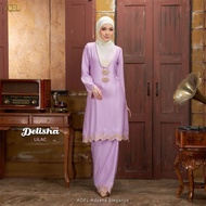 Delisha Kurung Riau Baju Kurung Sutera Dobby Baju Raya 2025