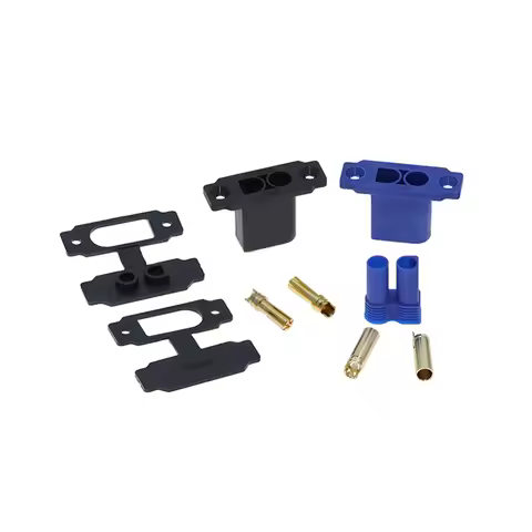 EC5E EC5E-M EC5S-M Panel can Fixed Male Female Banana Plug 50A Power Battery Connector Dustproof Cov