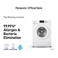 Panasonic NA-127XB1WSG 7kg Front Load Washer Washing Machine with Hygiene 60°C/90°C