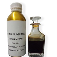 ZAFRAN MERAH PATI MINYAK ATTAR PREMIUM QUALITY 100ML, 500ML HARGA BORONG MURAH