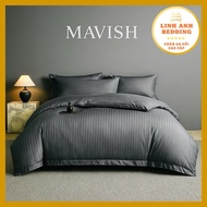 LINH ANH New model 1F striped Hotel Bedding Set, ceiling blanket set for homestay, villas....