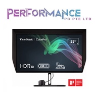 ViewSonic VP2786-4K 27" wide 3840x2160 100% Adobe RGB color Coverage 5ms 90w type-c 3.2 X1 DP X 1 HD