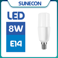 新而光 - LED燈膽(棒燈) - 8W / E14細螺頭 / 白光6500K #LED燈泡 #LED棒膽 (LSPINC-8E14D)