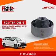 Control Arm Bushing Bosh Sayap Besar Bawah Merk F-One Shark FOS Toyota Avanza Veloz 2012-2021 / Xeni