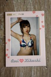 ◎多多熊雜貨舖◎ 美女甜甜圈!!! 男女糾察隊 16號 菊地亞美 寫真卡 05/30 泳裝 拍立得限定卡 日版
