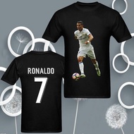 Ronaldo Jersey Style T-shirt Cristiano Ronaldo Jersey T-shirt Sizes S-3XL Premium Quality