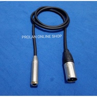 Roxtone 6.35mm female trs to xlr male