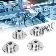 gugushop Shaft Coupler  5Pcs C45 Steel Flange Coupling Connector for