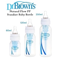 Dr Brown's 2oz 4oz/ 8oz PP Standard Baby Bottle | Dr. Milk Bottle Brown's Size 60ml 120ml/ 240ml/ | 