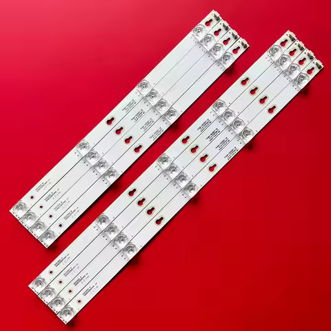 8/24pcs LED backlight For TCL 50D2900 50HR330M05A9 A B 50P62US 50P20US 50E17US 50HR330M04B9 V4 4C-LB