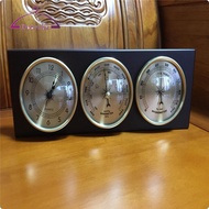 [deevoka] 3 In 1 weather Instrument Round Dials Analog Weather Vertical-hang