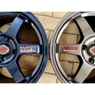 STICKER CUTTING RIM VOLK RAYS TE37 1set(8pcs)/Te37 Auto Option Sticker VOLK RAYS/STICKER Te37 Sticke