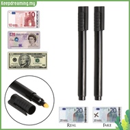 ✿ keepdreaming ✿  2pcs Money Checker Tester Pen Lightweight Mini Banknotes Checkering Tools Graffiti