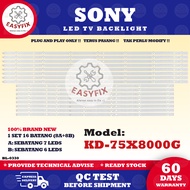 KD-75X8000G SONY 75 INCH LED TV BACKLIGHT ( LAMPU TV ) KD-75X8000 KD75X8000 KD75X8000G