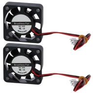 Extruder Hotend Fan 2pcs 40x40x10MM Durable Cooling Fan Ender 3 4010 Fans Widely Used DC 24V for End