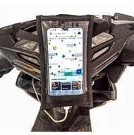 Tas HP motor gojek grab maxim ojol anti air Holder antiair waterprof dudukan handphone