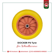 WHEELBARROW DOCKER PU TYRE 13"