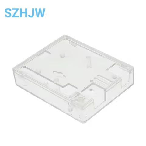 Black ABS Plastic Case Shell Transparent Box for Arduino UNO R3