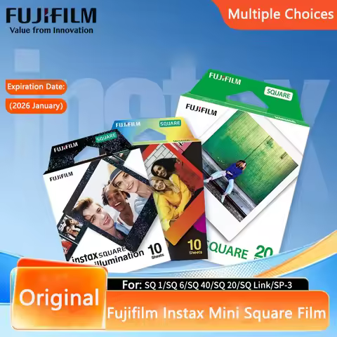 For Fujifilm Instax SQUARE SQ1 Original 10-100 Sheets Instax Square Camera Instant Film Photo Paper 