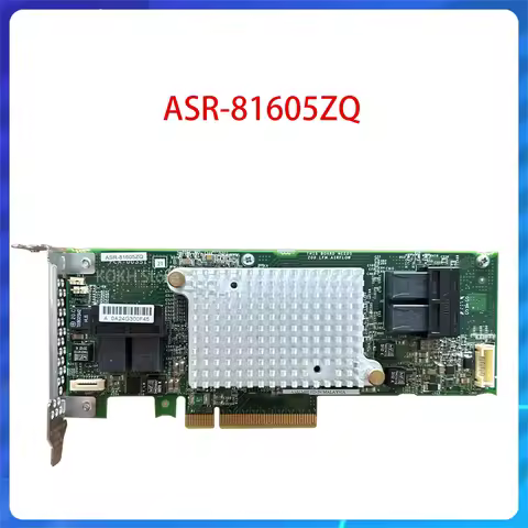 Original ASR-81605ZQ 12G SAS 16-Port 1GB Cache PCIe X8 RAID Controller Array Card Direct Access Card