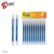 gsoft (จีซอฟท์) ปากกาลูกลื่นเจล 0.38mm รหัส TITUS