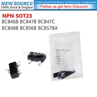 [60pcs/6 Kinds] NPN Transistor Kit SOT23 BC846B BC847B BC847C BC848B BC856B BC857BA  New Source