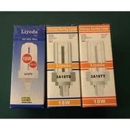 * * LIYODA PLC 2Pin 3U 18Watt Tube Light Bulb Energy Saving Extra-Daylight / Daylight / Warm White