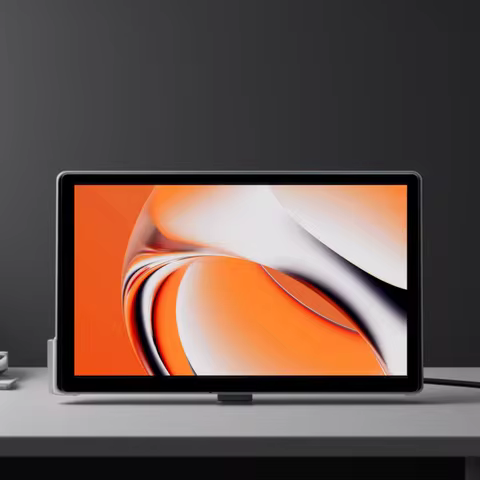 OLED Portable Monitor 10.5" 2k TouchScreen,Raspberry Pi Monitor, sRGB 100%,Dual USB-C,HDMI for Lapto