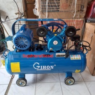 Kompresor  Angin GIHON 1/2PK angin+Dinamo 1/2HP listrik otomatis siap pakai