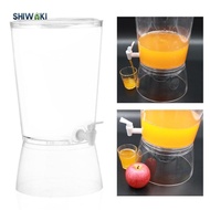 [ShiwakiMY] Drink Dispenser Buffet with Cover Clear Large Capacity with Faucet Container