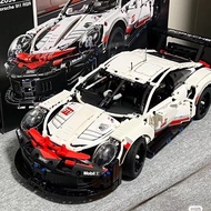 Super beautiful and attractive 911 RSR supercar assembly toy at scale 1:10 with 1600+ pcs provided b