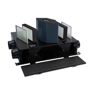 Tuya Smart 450m3/h Ceiling Home Air Recuperator ERV Ventilation System With Heat Recovery For Depart