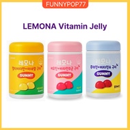 LEMONA Vitamin Jelly Gummy Series (60 gummy) | Multivitamin + Mineral / Biotin + Vitamin B / Lutein 