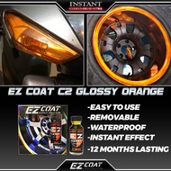 ORANGE CHROME COLOUR PAINT(EZ COAT C2 GLOSSY ORANGE)