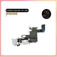 FLEXIBLE CON CAS + HF + MIC IP 6 Original Charger Connector