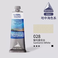 義大利Maimeri美利 MEDITERRANEO 地中海色系油畫顏料 60ml028 聖托里尼白