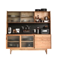 Lafloria Home Decor Howard Kitchen Cabinet_ Oakwood 1.8m
