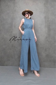 (นางแบบใส่ชุดขาย) v1 BlinK and WinK SeT ชุดเซ็ท เสื้อกางเกง ผ้ามีtextureวิ้งวิบวับ เสื้อแขนกุดตัวยาว