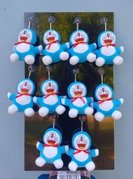 TERLARIS BONEKA gantungan hiasan kaca mobil doraemon warna warni paket isi 10 pcs