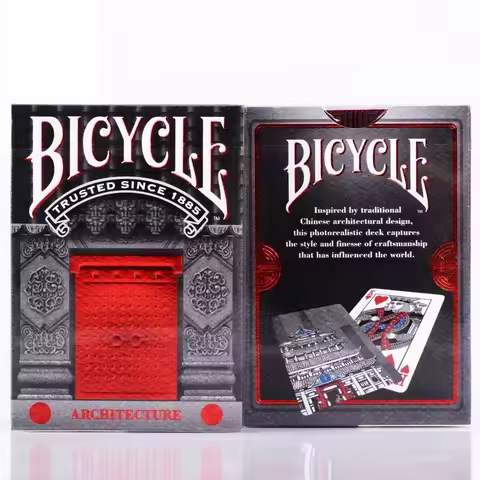 Bicycle Architecture Playing Cards Deck Poker Size Card Games Magic Tricks for Magician