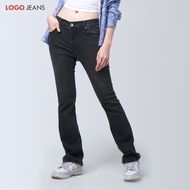 Logo Jeans Women's Bootcut Jeans J2 Series Dark Grey 43BJ2L3DG Bootcut Jeans Baggy Jeans Women