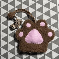 RABBIT LULU 貓掌 鑰匙包 肉球 曼特寧咖啡 貓咪